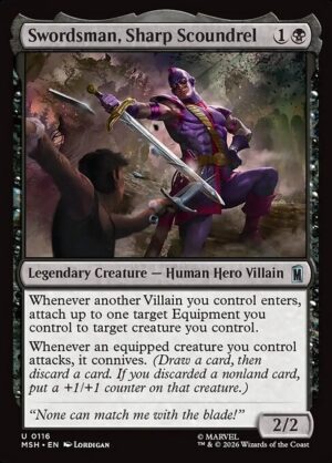 Swordsman, Sharp Scoundrel - Foil<br /><span class="collector-number">Collector No. 116</span>