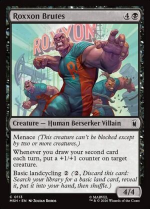 Roxxon Brutes - Foil<br /><span class="collector-number">Collector No. 113</span>