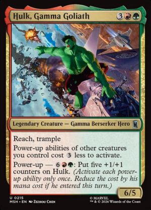 Hulk, Gamma Goliath - Foil<br /><span class="collector-number">Collector No. 215</span>