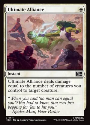 Ultimate Alliance - Foil<br /><span class="collector-number">Collector No. 611</span>