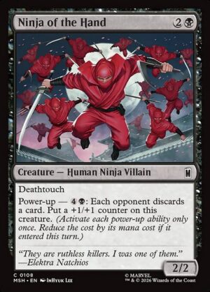 Ninja of the Hand - Foil<br /><span class="collector-number">Collector No. 108</span>