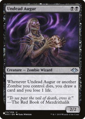 Undead Augur<br /><span class="collector-number">Collector No. MH1-112</span>