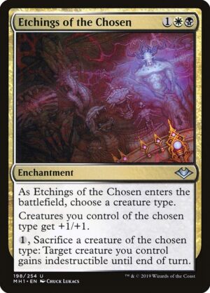 Etchings of the Chosen - Foil<br /><span class="collector-number">Collector No. 198</span>