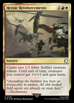 Heroic Reinforcements Surge - Surge Foil<br /><span class="collector-number">Collector No. 746</span>