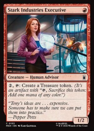 Stark Industries Executive - Foil<br /><span class="collector-number">Collector No. 153</span>