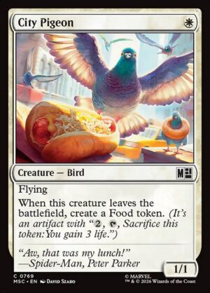 City Pigeon - Foil<br /><span class="collector-number">Collector No. 769</span>
