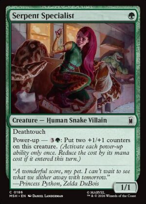 Serpent Specialist - Foil<br /><span class="collector-number">Collector No. 186</span>
