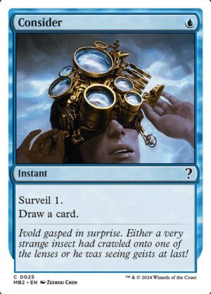 Consider<br /><span class="collector-number">Collector No. 25</span>