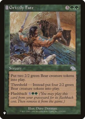 Grizzly Fate<br /><span class="collector-number">Collector No. JUD-119</span>