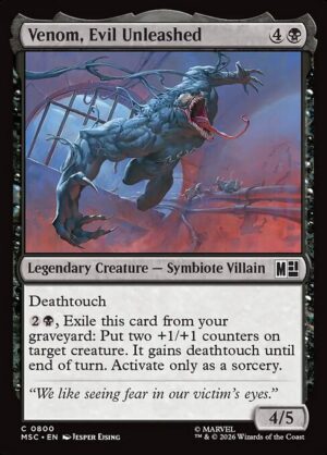 Venom, Evil Unleashed - Foil<br /><span class="collector-number">Collector No. 800</span>