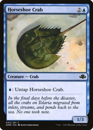 Horseshoe Crab - Foil<br /><span class="collector-number">Collector No. 55</span>