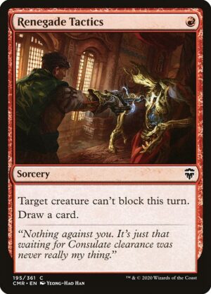 Renegade Tactics<br /><span class="collector-number">Collector No. 195</span>