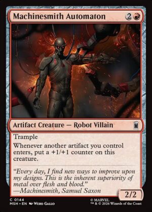 Machinesmith Automaton - Foil<br /><span class="collector-number">Collector No. 144</span>