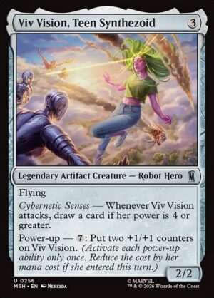 Viv Vision, Teen Synthezoid - Foil<br /><span class="collector-number">Collector No. 256</span>