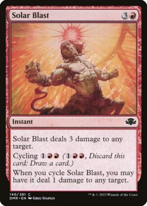 Solar Blast - Foil<br /><span class="collector-number">Collector No. 140</span>