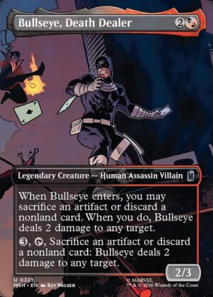 Bullseye, Death Dealer - Foil<br /><span class="collector-number">Collector No. 325</span>