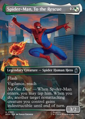 Spider-Man, To the Rescue - Foil<br /><span class="collector-number">Collector No. 335</span>
