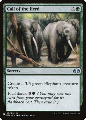Call of the Herd<br /><span class="collector-number">Collector No. DMR-153</span>