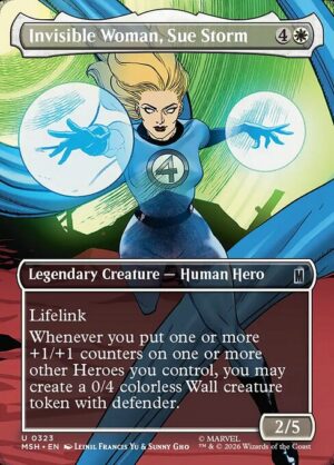 Invisible Woman, Sue Storm - Foil<br /><span class="collector-number">Collector No. 323</span>