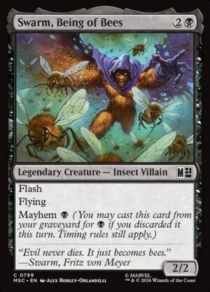 Swarm, Being of Bees - Foil<br /><span class="collector-number">Collector No. 799</span>