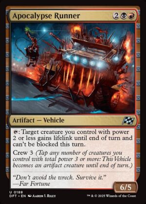Apocalypse Runner<br /><span class="collector-number">Collector No. 188</span>