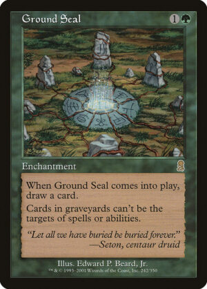 Ground Seal<br /><span class="collector-number">Collector No. 242</span>