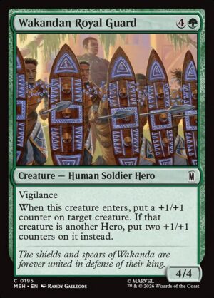 Wakandan Royal Guard - Foil<br /><span class="collector-number">Collector No. 195</span>