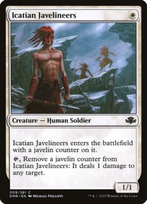 Icatian Javelineers - Foil<br /><span class="collector-number">Collector No. 9</span>