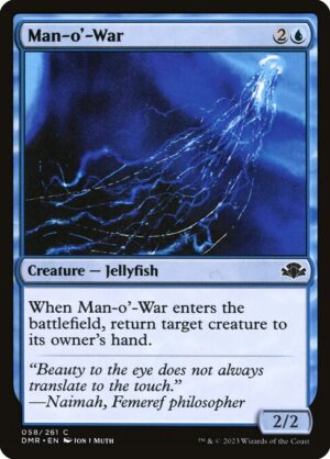 Man-o'-War<br /><span class="collector-number">Collector No. 58</span>