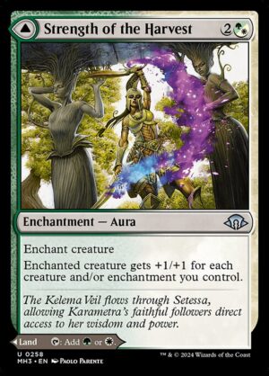Strength of the Harvest // Haven of the Harvest - Foil<br /><span class="collector-number">Collector No. 258</span>