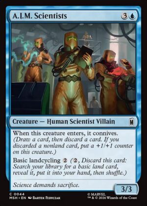 A.I.M. Scientists - Foil<br /><span class="collector-number">Collector No. 44</span>