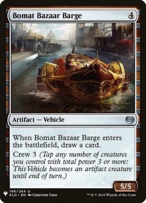 Bomat Bazaar Barge<br /><span class="collector-number">Collector No. KLD-198</span>