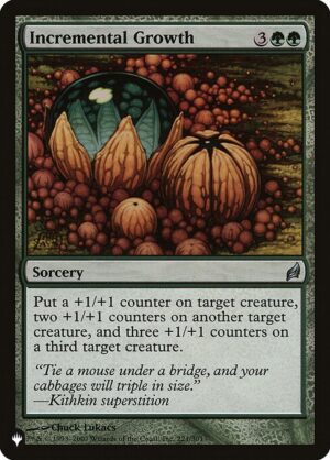 Incremental Growth<br /><span class="collector-number">Collector No. LRW-221</span>