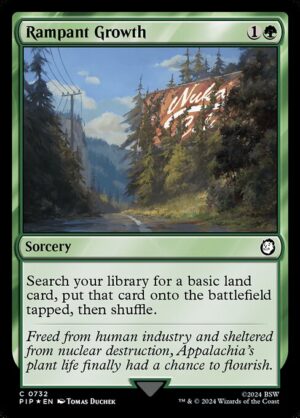 Rampant Growth Surge - Surge Foil<br /><span class="collector-number">Collector No. 732</span>