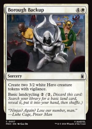 Borough Backup - Foil<br /><span class="collector-number">Collector No. 7</span>