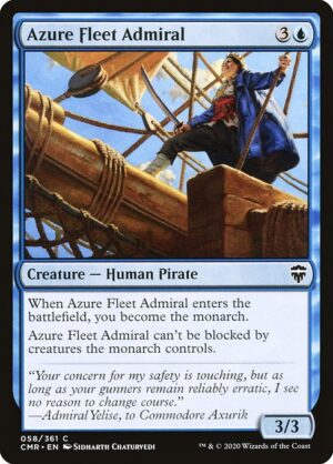 Azure Fleet Admiral<br /><span class="collector-number">Collector No. 58</span>