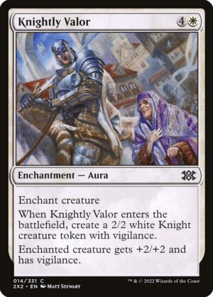 Knightly Valor<br /><span class="collector-number">Collector No. 14</span>