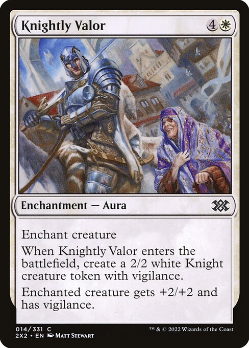 Knightly Valor<br /><span class="collector-number">Collector No. 14</span>