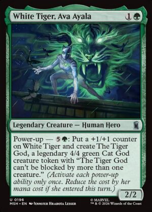 White Tiger, Ava Ayala - Foil<br /><span class="collector-number">Collector No. 196</span>