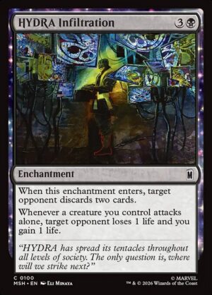 HYDRA Infiltration - Foil<br /><span class="collector-number">Collector No. 100</span>