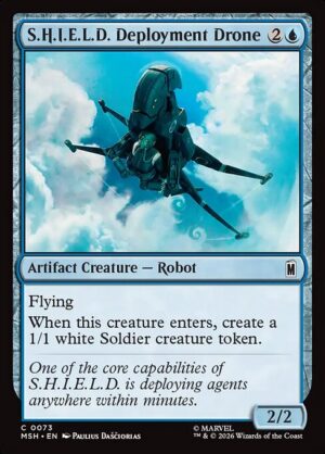 S.H.I.E.L.D. Deployment Drone - Foil<br /><span class="collector-number">Collector No. 73</span>