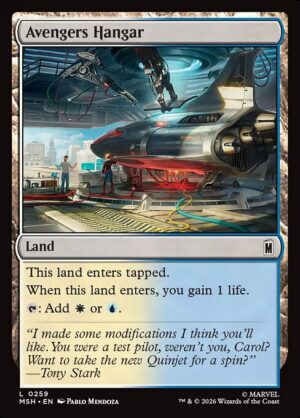 Avengers Hangar - Foil<br /><span class="collector-number">Collector No. 259</span>