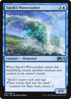Yarok's Wavecrasher<br /><span class="collector-number">Collector No. 81</span>