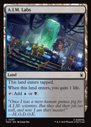 A.I.M. Labs - Foil<br /><span class="collector-number">Collector No. 257</span>