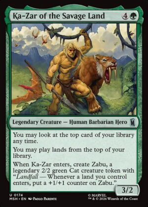 Ka-Zar of the Savage Land - Foil<br /><span class="collector-number">Collector No. 174</span>