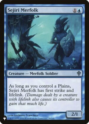 Sejiri Merfolk<br /><span class="collector-number">Collector No. WWK-36</span>