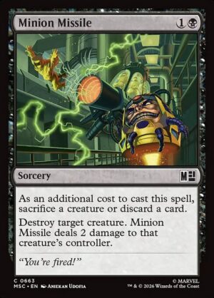 Minion Missile - Foil<br /><span class="collector-number">Collector No. 663</span>