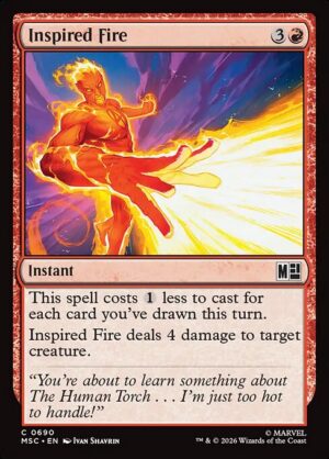 Inspired Fire - Foil<br /><span class="collector-number">Collector No. 690</span>