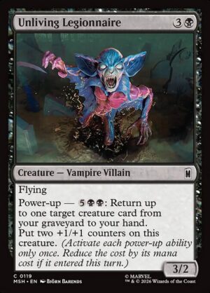 Unliving Legionnaire - Foil<br /><span class="collector-number">Collector No. 119</span>