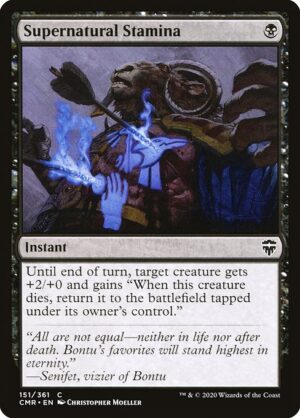 Supernatural Stamina<br /><span class="collector-number">Collector No. 151</span>